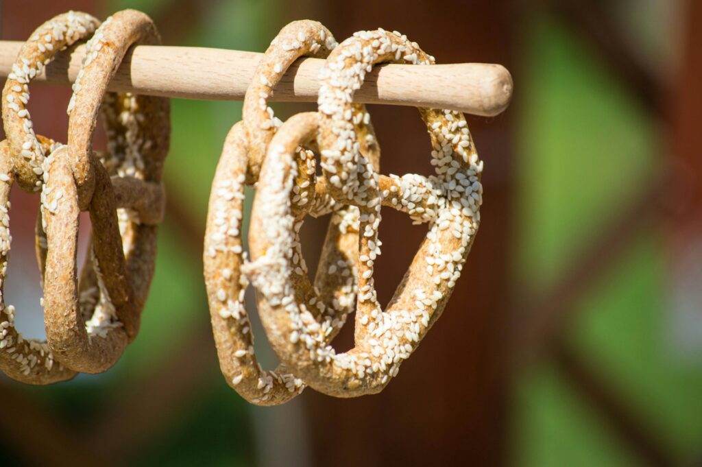 Soft pretzels for Oktoberfest